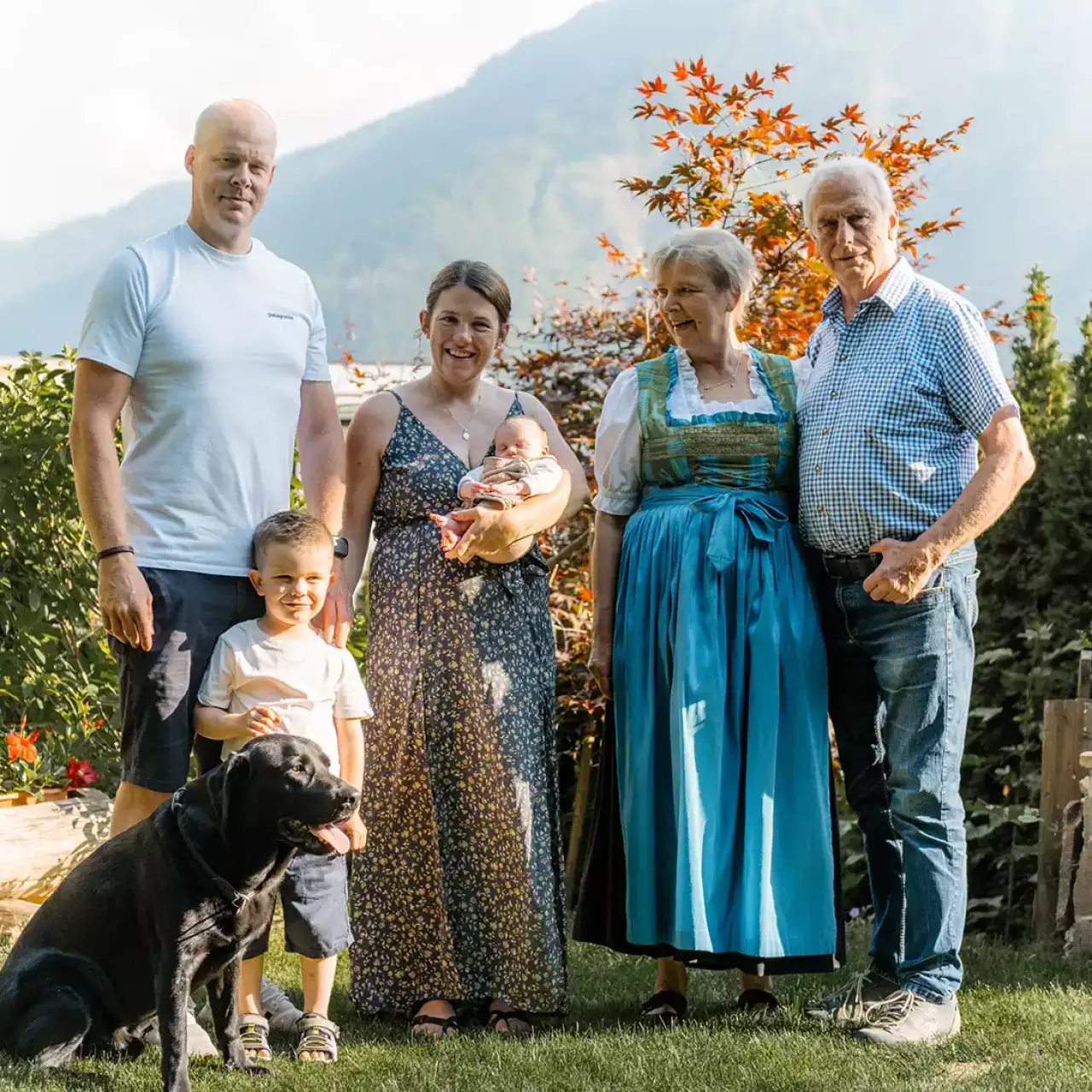 Ferienhaus Sonnenhang Matrei Familienbild
